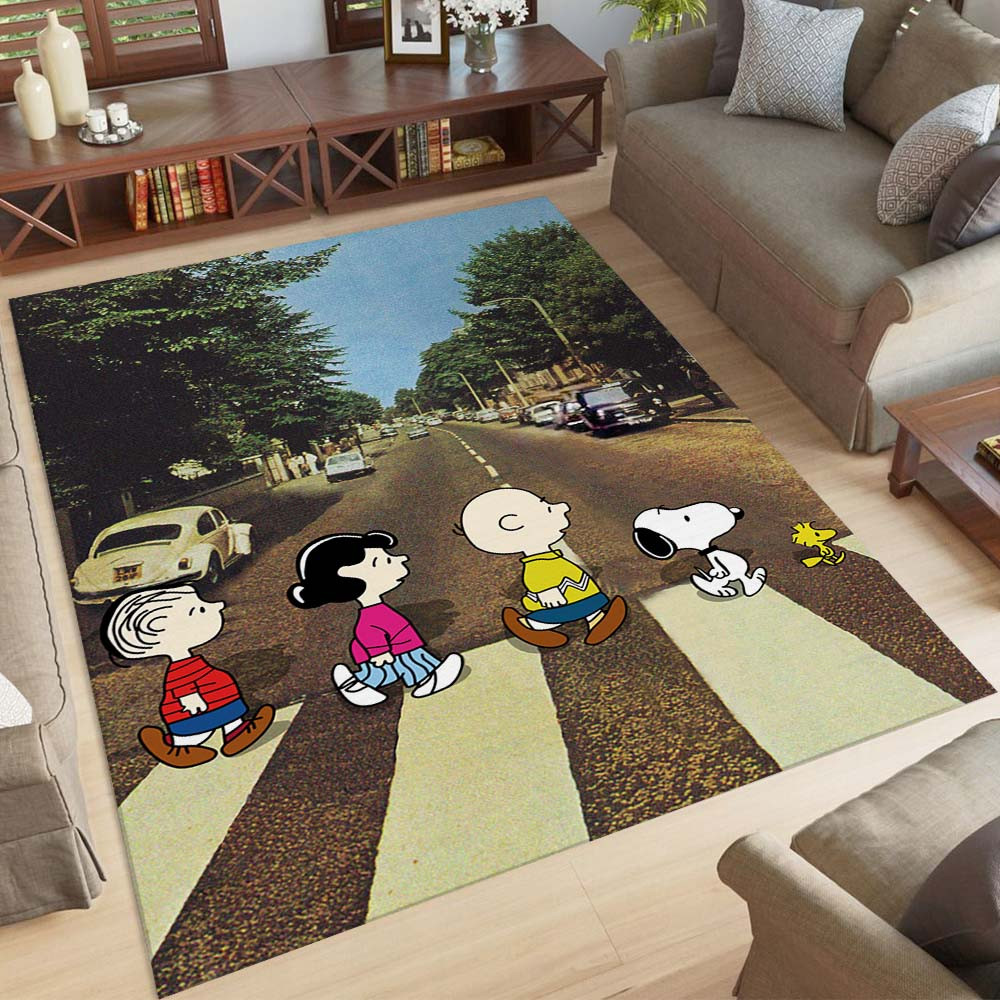 Snoopy Charlie Brown Teppich – Bild 2