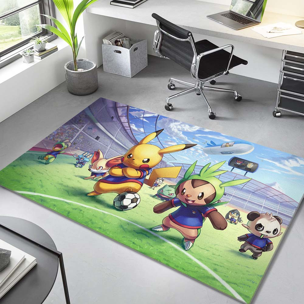 Pikachu spielt so cool Fußball Teppich – Bild 2