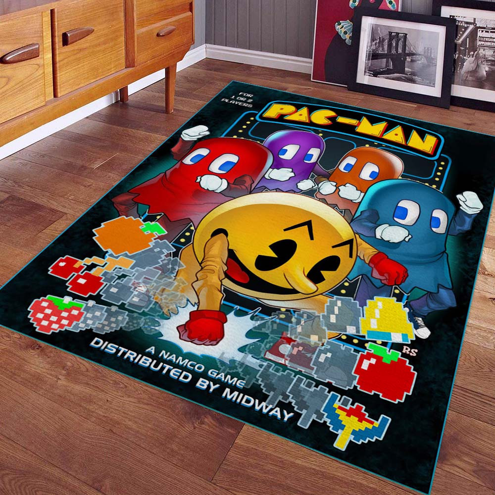 Pacman-Spiel 1006 Teppich – Bild 2
