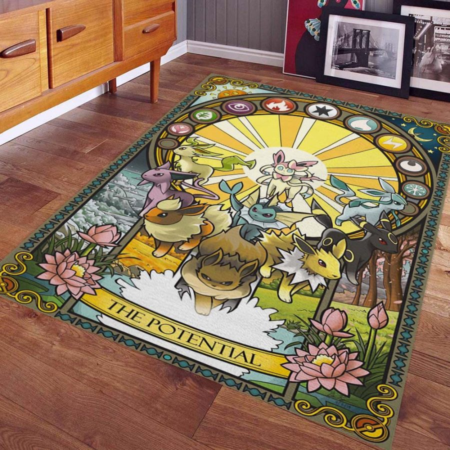 Das potenzielle Eevee Evolutions-Pokémon Teppich – Bild 2
