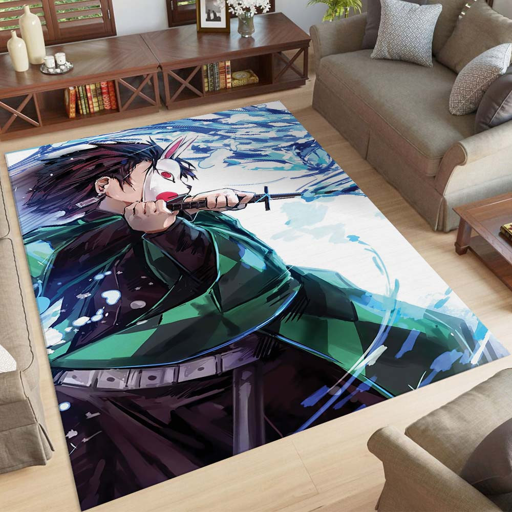 Tanjiro Demon Slayer Kimetsu no Yaiba 1003 Teppich – Bild 2