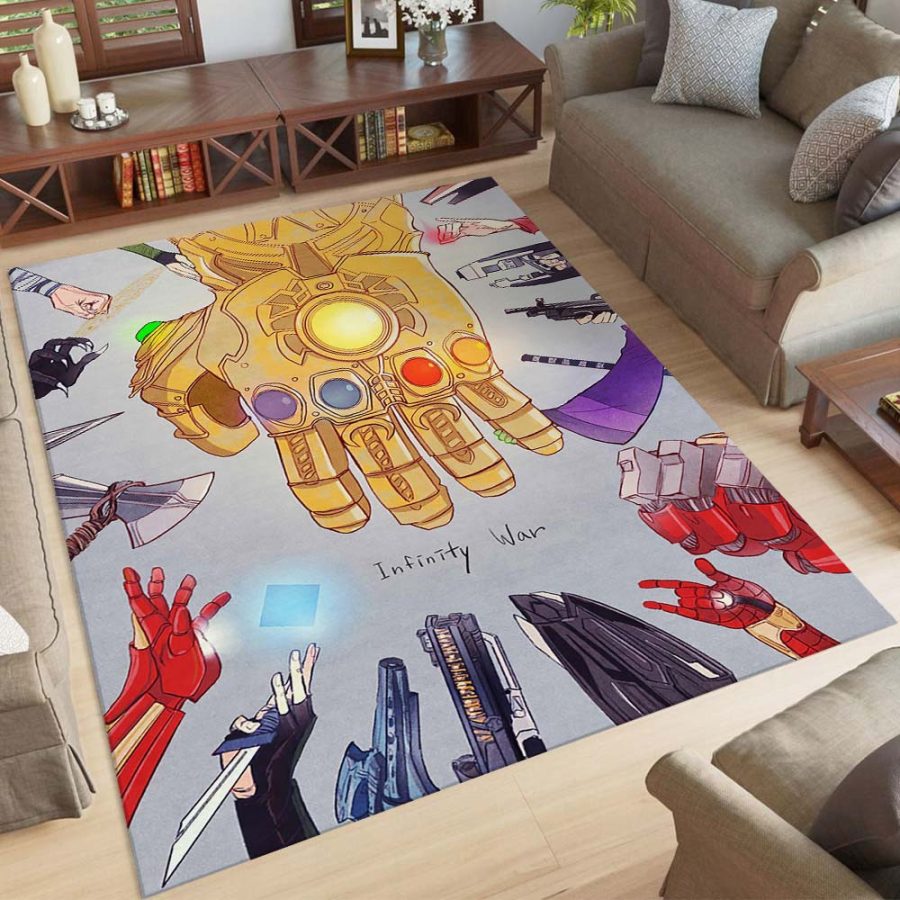 Infinity War LED Handschuhe - Beleuchtete Faust Für Cosplay & Halloween - Erwachsene Größe