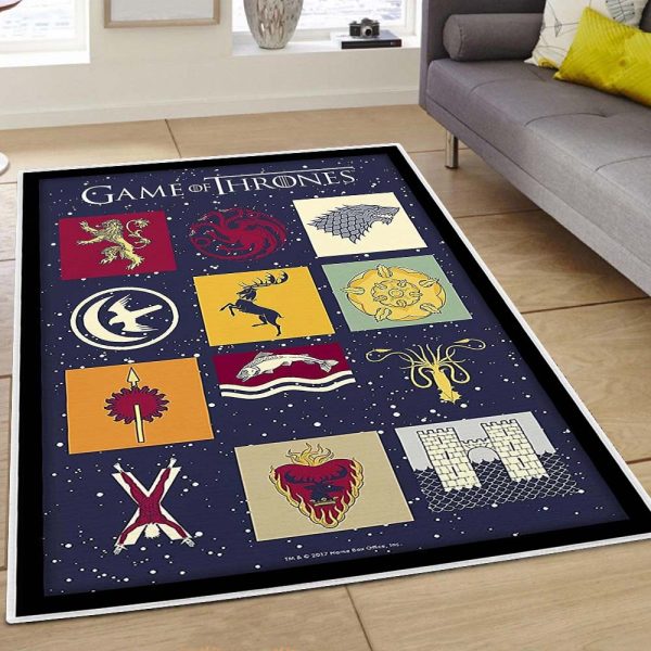Game Of Thrones Got Alle Häuser 5 Teppich