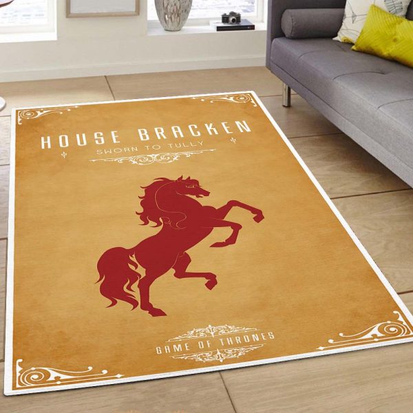 Game Of Thrones Got House Bracken Siegel Teppich