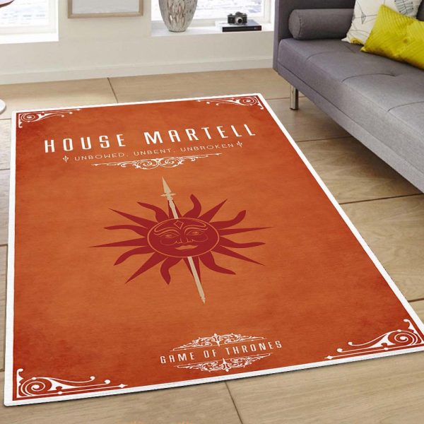 Game Of Thrones Got House Martell Siegel Teppich