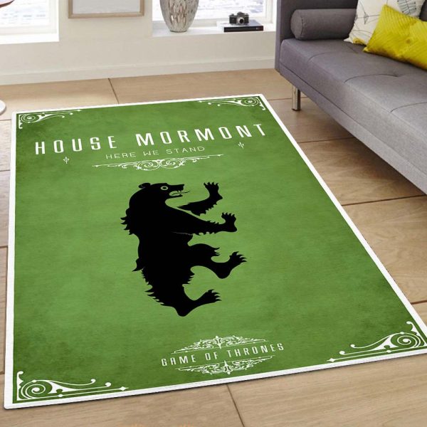Game Of Thrones Got House Mormont Siegel Teppich