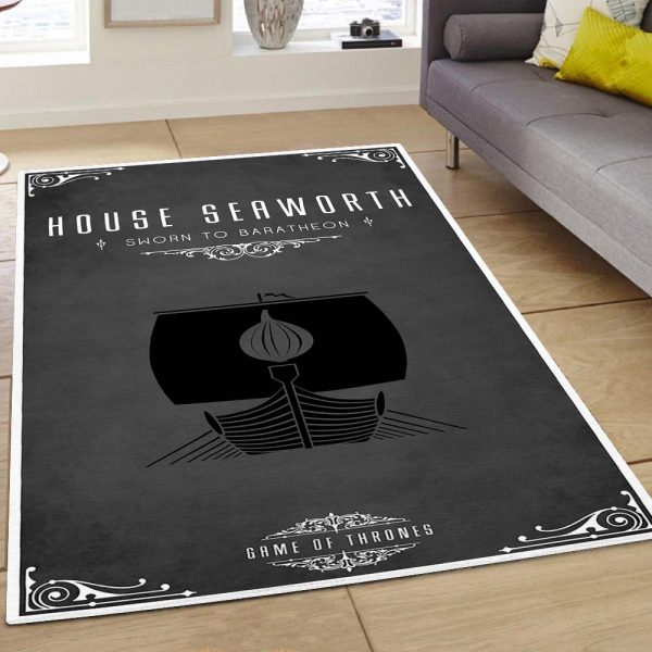 Game Of Thrones Got House Seaworth Siegel Teppich