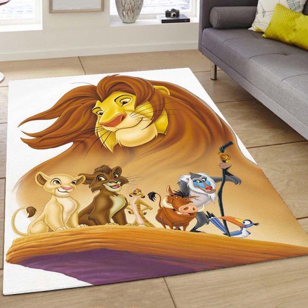 König Der Löwen Alle Charaktere 100 Teppich