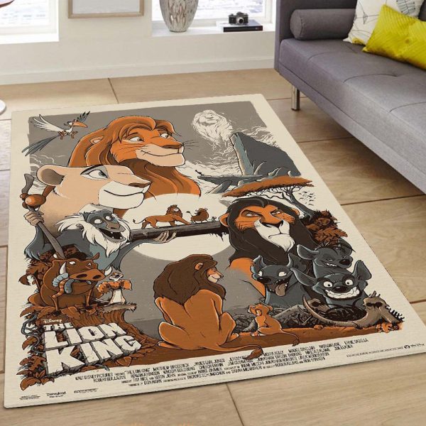 König Der Löwen Alle Charaktere 101 Teppich