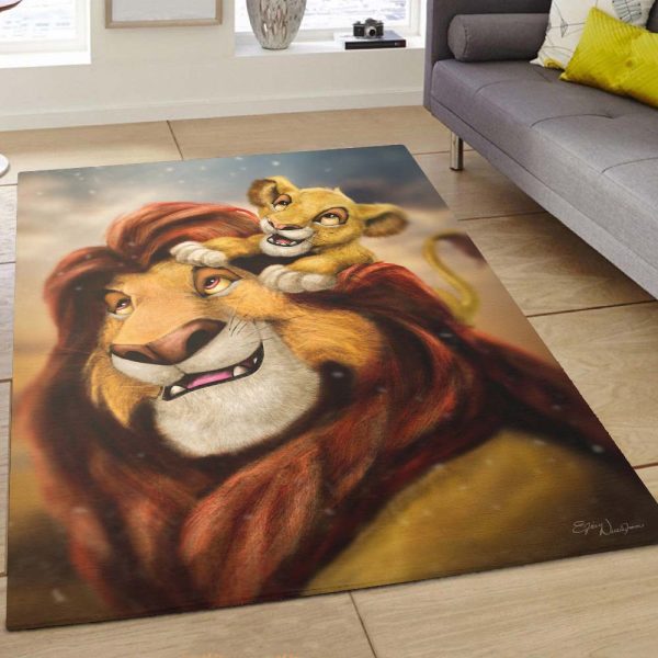 König Der Löwen Alle Charaktere 108 Teppich