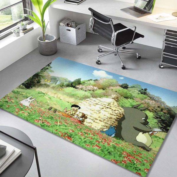 Mein Nachbar Totoro Alle Charaktere 10 Teppich