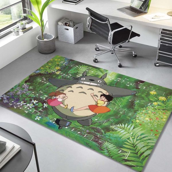 Mein Nachbar Totoro Alle Charaktere 32 Teppich