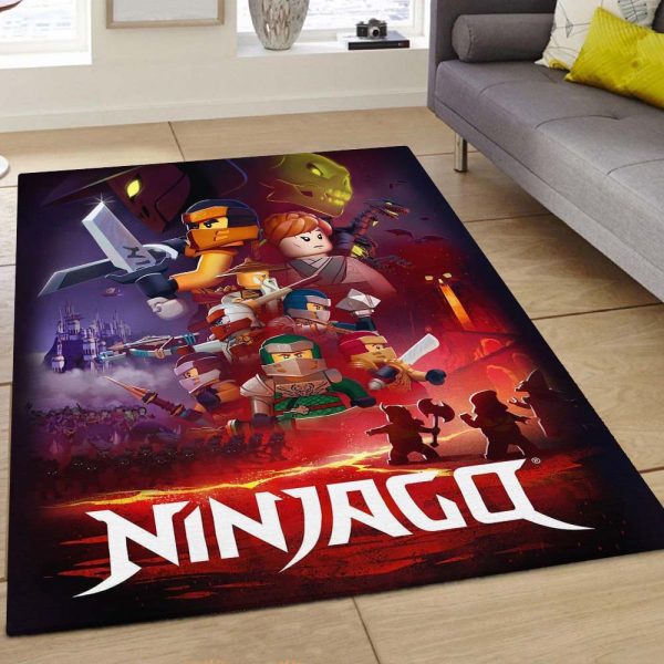 Ninjago Alle Charaktere 1002 Teppich