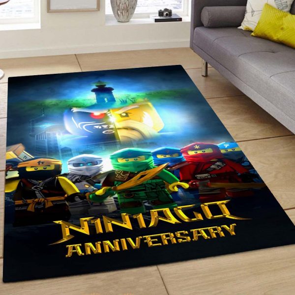 Ninjago Alle Charaktere 1004 Teppich