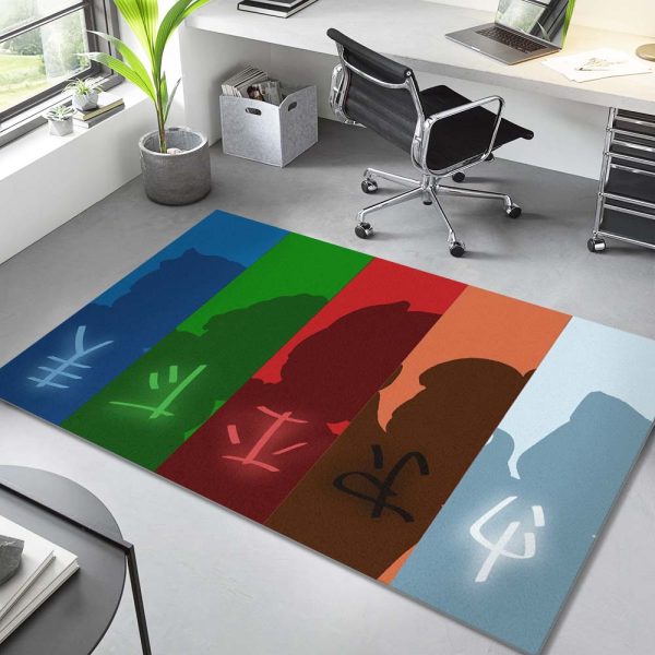 Ninjago Alle Charaktere 1014 Teppich