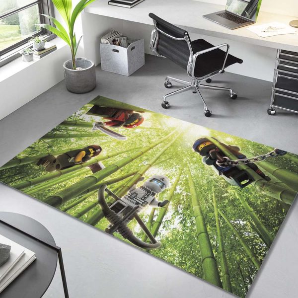 Ninjago Alle Charaktere kämpfen 1012 Teppich