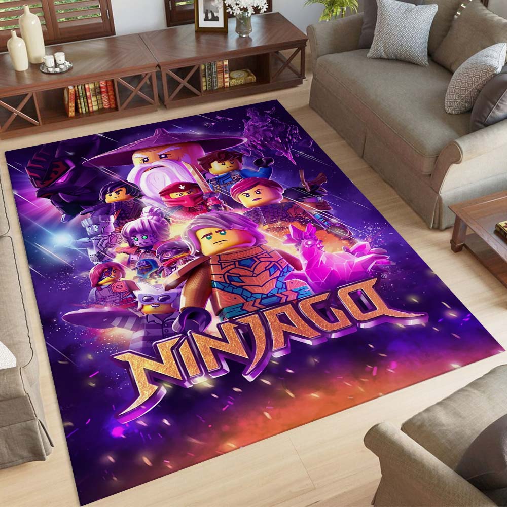 Ninjago Alle Charaktere Kämpfen 1017 Teppich – Bild 2