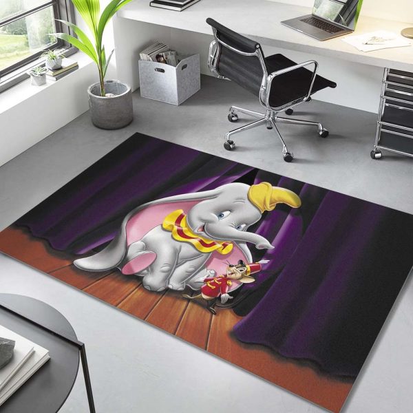 Dumbo und Timothy Q Mouse 2 Teppich