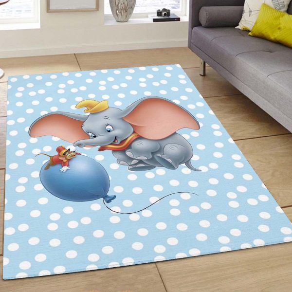 Dumbo Und Timothy Q Mouse 3 Teppich