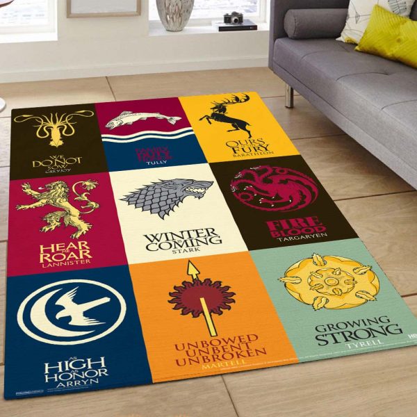 Game Of Thrones Got Alle Häuser 3 Teppich