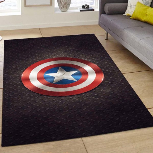 Marvel Legends Captain America Shield 3 Teppich