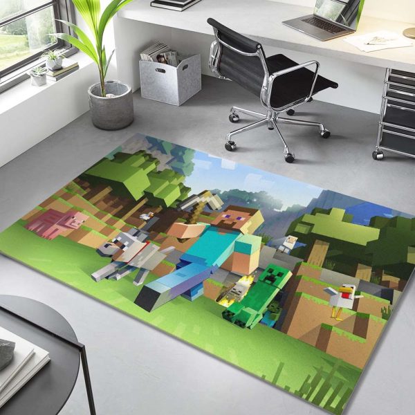 Minecraft Alle Charaktere 1001 Teppich