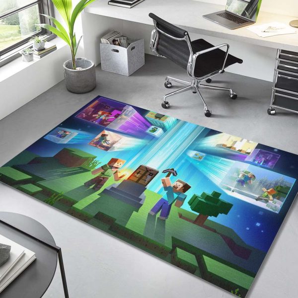 Minecraft Alle Charaktere 1005 Teppich