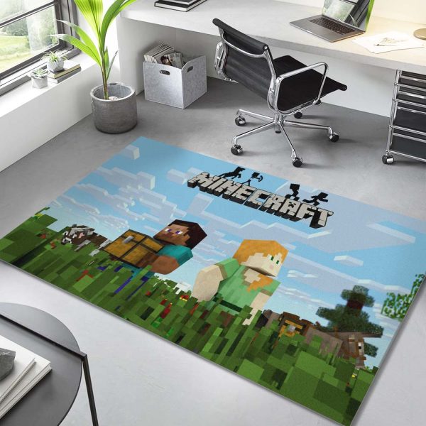 Minecraft Alle Charaktere 1006 Teppich