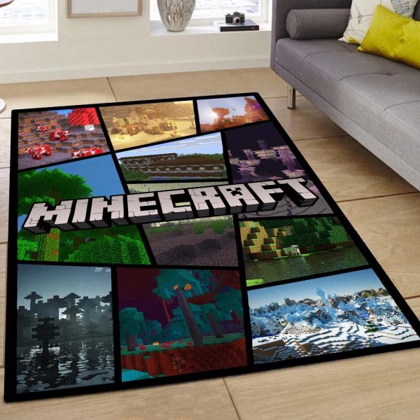Minecraft Alle Charaktere 1017 Teppich