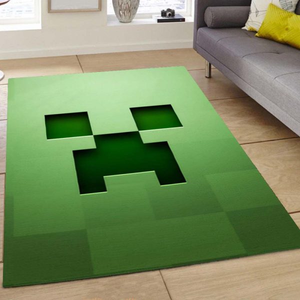 Creeper Minecraft-charakters Teppich