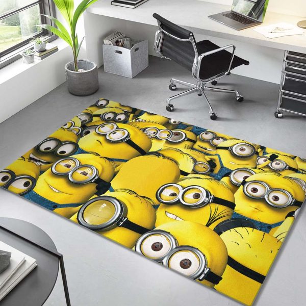 Minions Alle Charaktere 3 Teppich