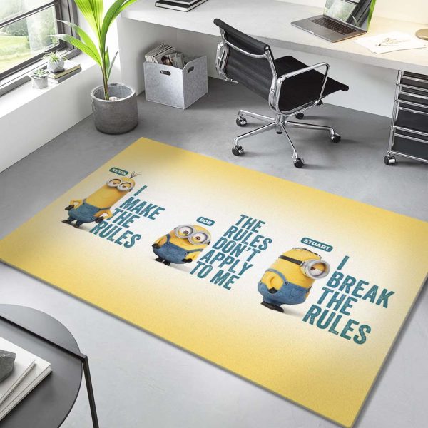 Minions Alle Charaktere 4 Teppich