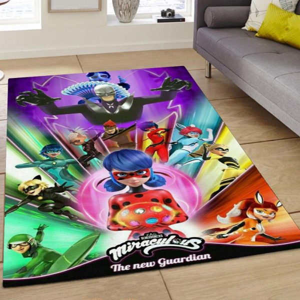 Miraculous Ladybug Alle Charaktere Teppich