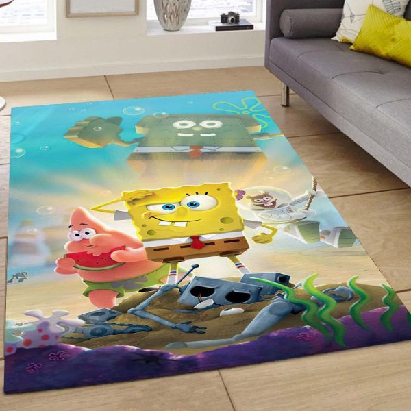 Spongebob Und Seine Freunde 1 Teppich