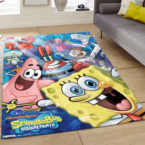 Spongebob Und Seine Freunde 2 Teppich