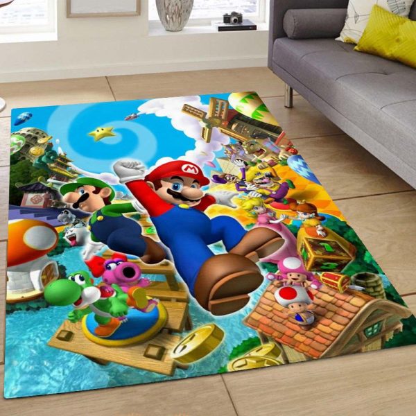 Super Mario Und Luigi 2 Teppich