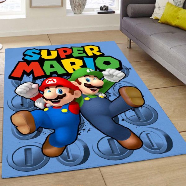 Super Mario Und Luigi 3 Teppich