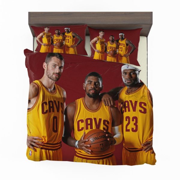 Cleveland Cavaliers Kyrie Irving Kevin Love Lebron James Kinderbettwäsche - Bettwäsche
