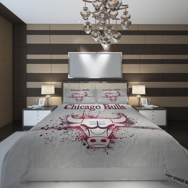 NBA Chicago Bulls im NBA Basketball Kinderbettwäsche - Bettwäsche