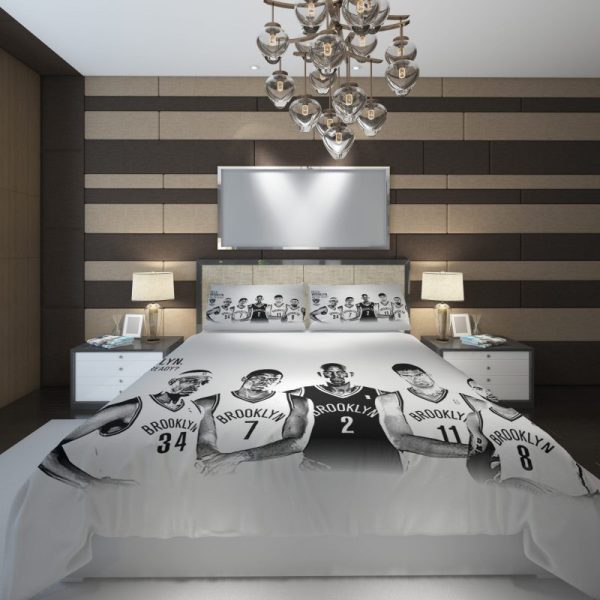 Brooklyn Nets Team NBA Basketball Kinderbettwäsche - Bettwäsche