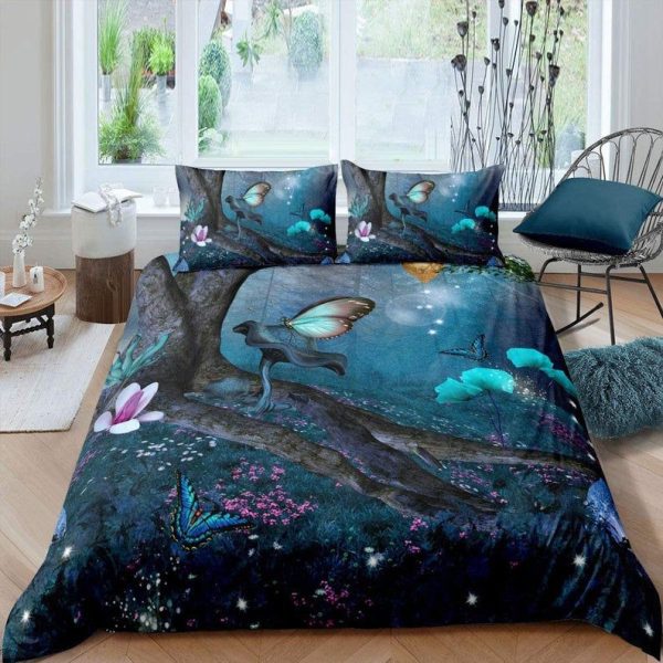 Schmetterling 4 Kinderbettwäsche - Bettwäsche