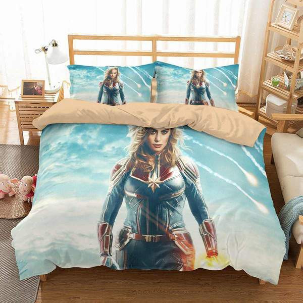 Captain Marvel 08 Kinderbettwäsche - Bettwäsche