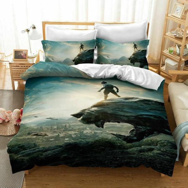 Black Panther 23 Kinderbettwäsche - Bettwäsche