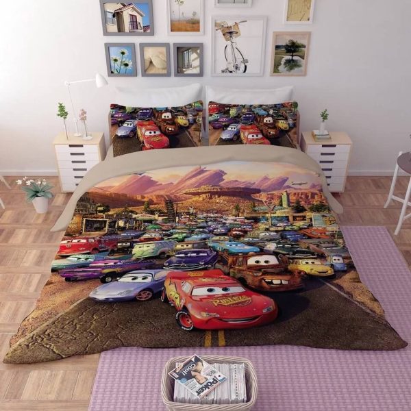 Lightning McQueen 3 Kinderbettwäsche - Bettwäsche