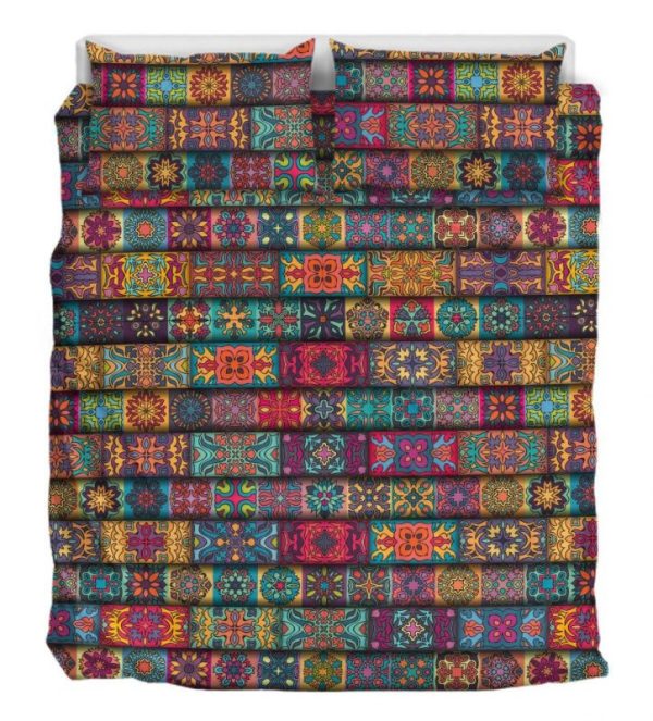 Boho Muster Kinderbettwäsche - Bettwäsche