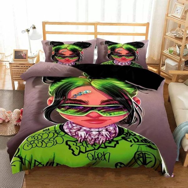 Billie Eilish 71 Kinderbettwäsche - Bettwäsche
