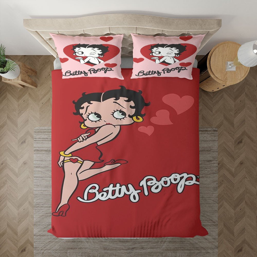 Betty Boop Kussliebe Kinderbettwäsche - Bettwäsche