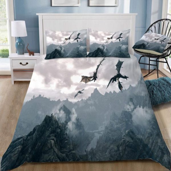 Drache 02 Kinderbettwäsche - Bettwäsche