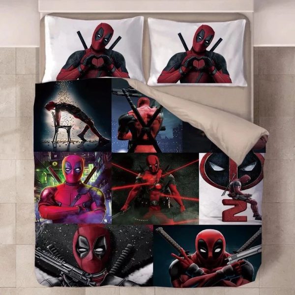 Deadpool X Men 09 Kinderbettwäsche - Bettwäsche