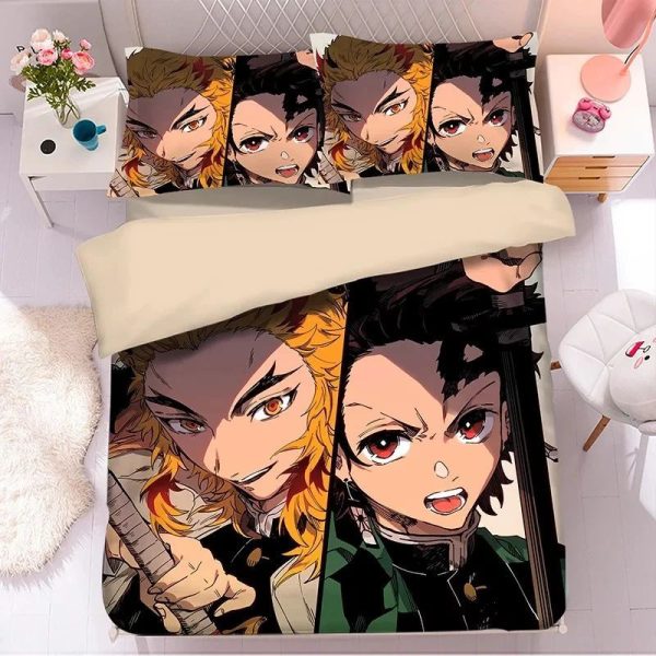 Demon Slayer Kimetsu No Yaiba Kinderbettwäsche - Bettwäsche